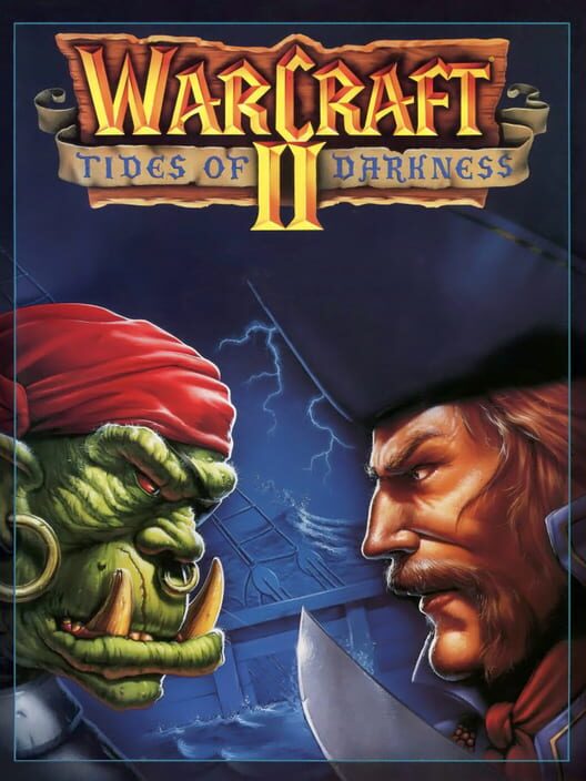 Copertina ufficiale del videogioco Warcraft II: Tides of Darkness