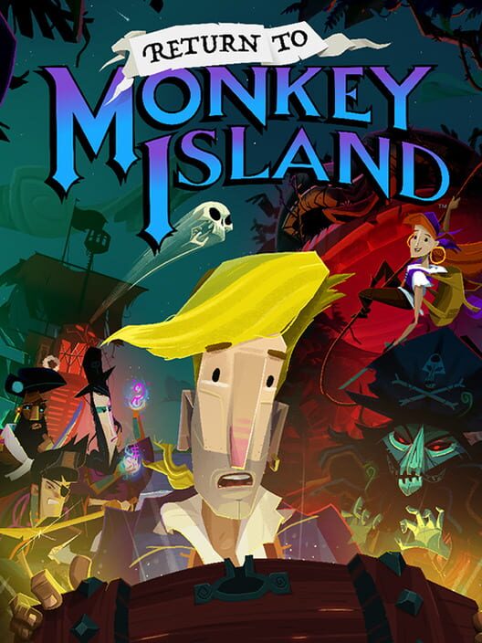 Copertina ufficiale del gioco Return to Monkey Island