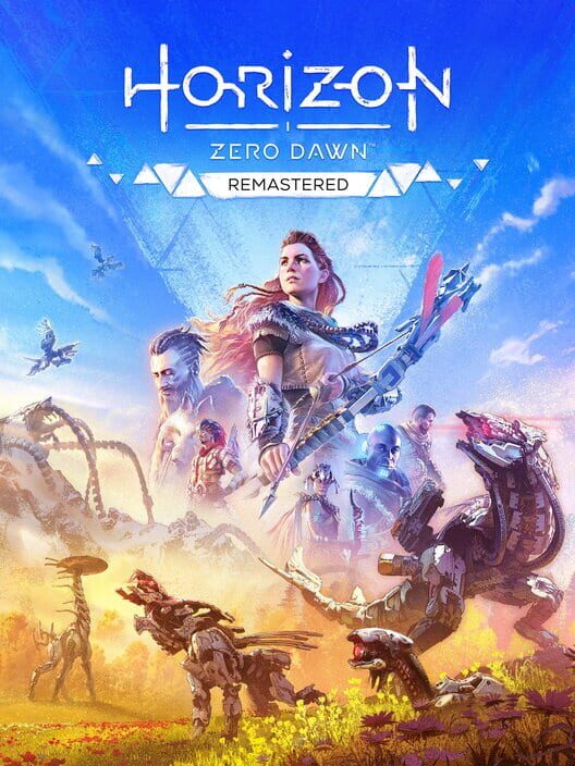 Copertina ufficiale del videogioco Horizon Zero Dawn Remastered