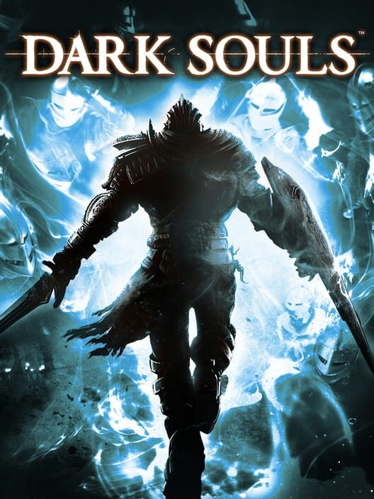 Immagine ufficiale di copertina del videogioco Dark Souls.