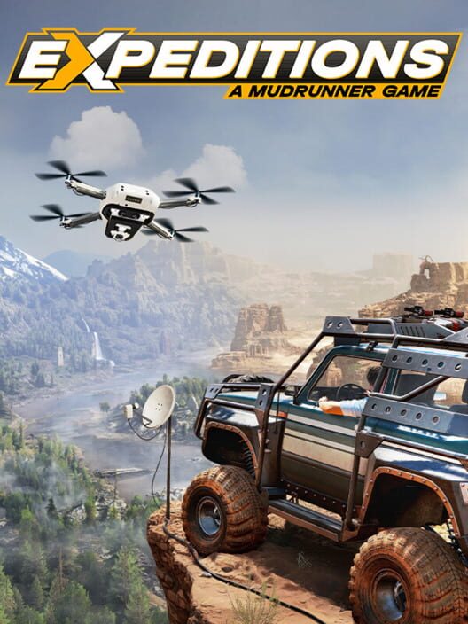 Copertina ufficiale del videogioco Expeditions: A MudRunner Game