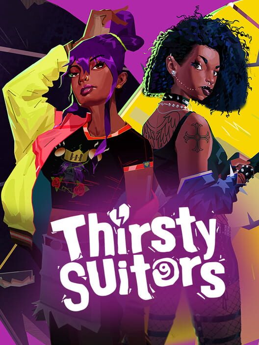 Copertina del videogioco Thirsty Suitors.