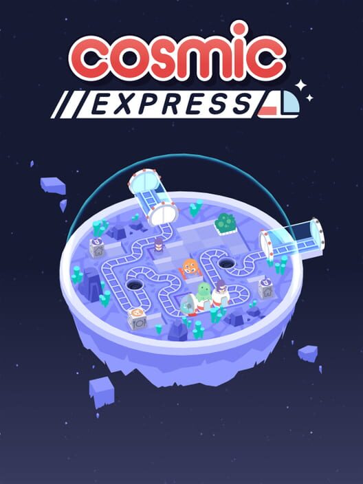 Copertina ufficiale del videogioco Cosmic Express