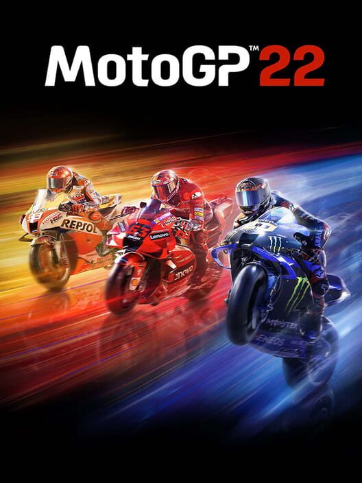 Copertina ufficiale del videogioco MotoGP 22