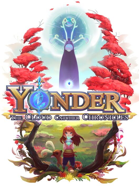 Copertina ufficiale del videogioco Yonder: The Cloud Catcher Chronicles.