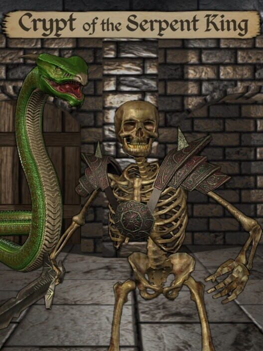 Copertina del videogioco Crypt of the Serpent King.
