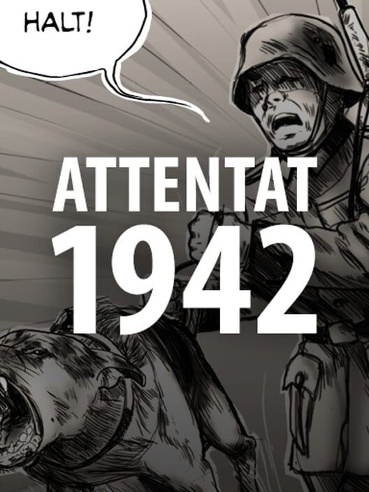 Copertina ufficiale del videogioco Attentat 1942