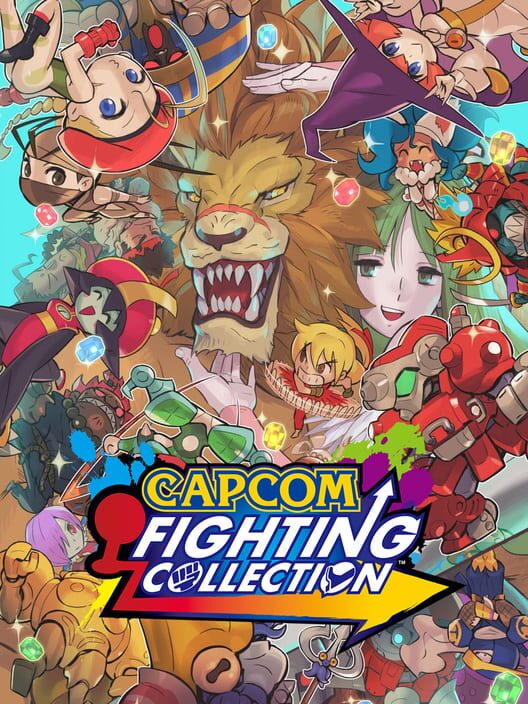 Copertina ufficiale del videogioco Capcom Fighting Collection