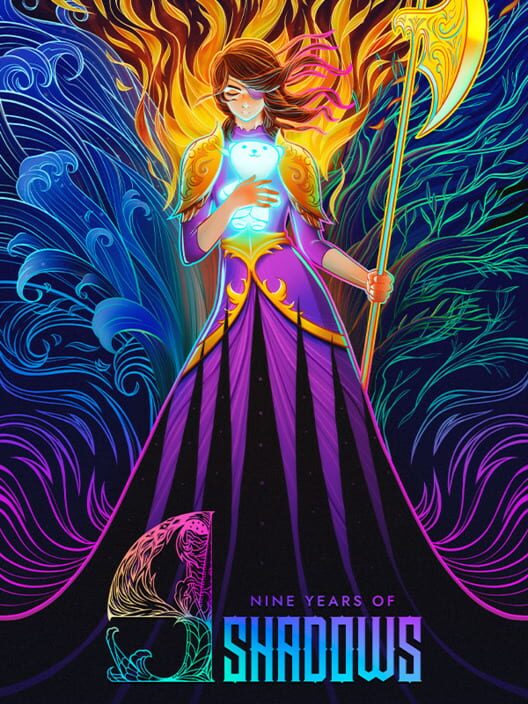 Copertina ufficiale del videogioco 9 Years of Shadows