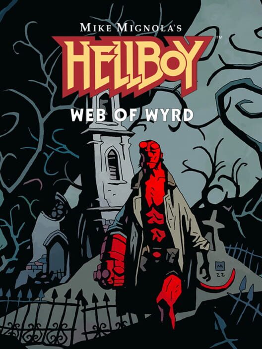 Copertina ufficiale del videogioco Hellboy Web of Wyrd