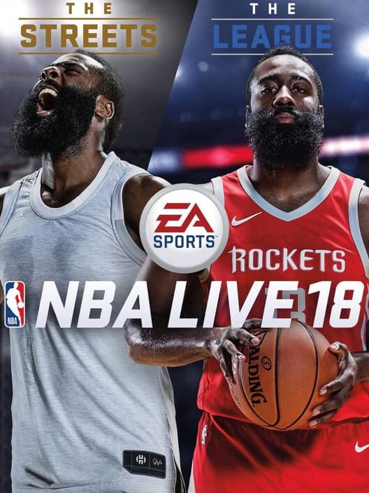 Copertina del videogioco NBA Live 18