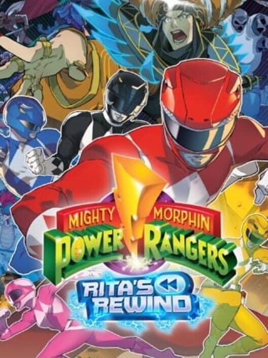 Copertina del videogioco Mighty Morphin Power Rangers: Rita’s Rewind.