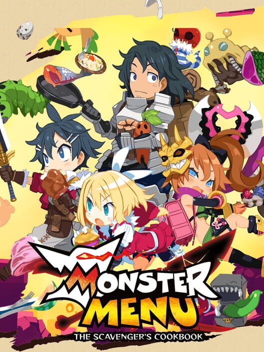 Copertina ufficiale del videogioco Monster Menu: The Scavenger's Cookbook.