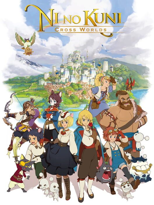 Copertina ufficiale del videogioco Ni no kuni: Cross Worlds.