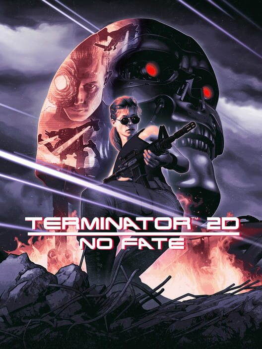 Copertina ufficiale del videogioco Terminator 2D: No Fate