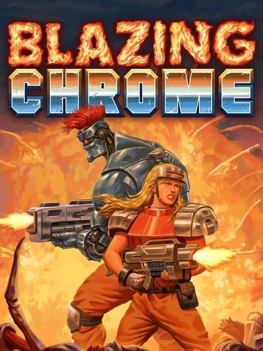 Copertina del videogioco Blazing Chrome