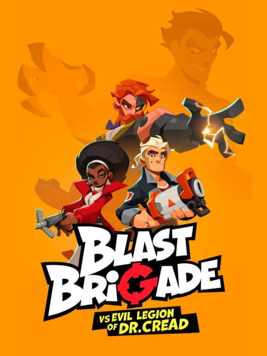 Copertina ufficiale del videogioco Blast Brigade vs. the Evil Legion of Dr. Cread