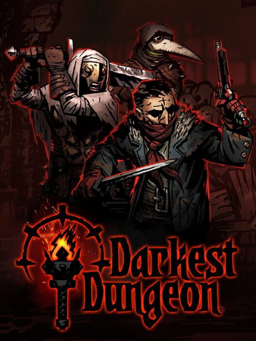 Copertina ufficiale del videogioco Darkest Dungeon