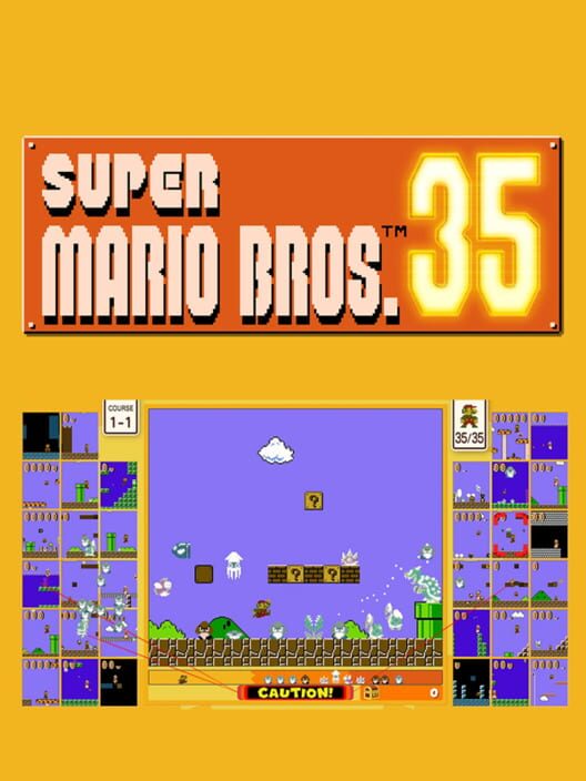 Copertina del videogioco Super Mario Bros. 35