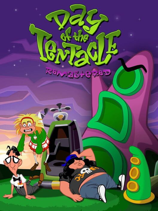 Copertina ufficiale del videogioco Day of the Tentacle Remastered