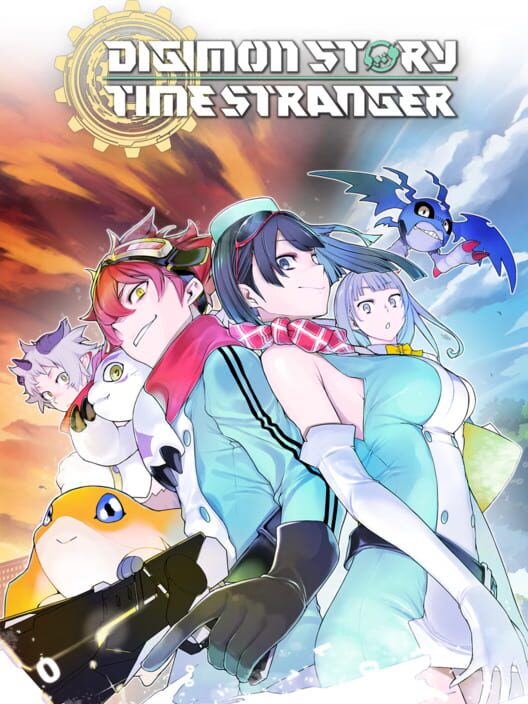 Immagine ufficiale di copertina del videogioco Digimon Story: Time Stranger.