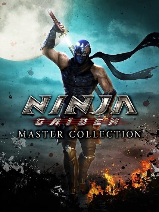 Copertina ufficiale del videogioco Ninja Gaiden: Master Collection.