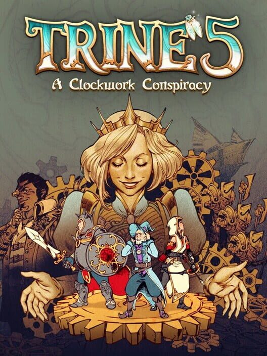 Copertina del videogioco Trine 5: A Clockwork Conspiracy