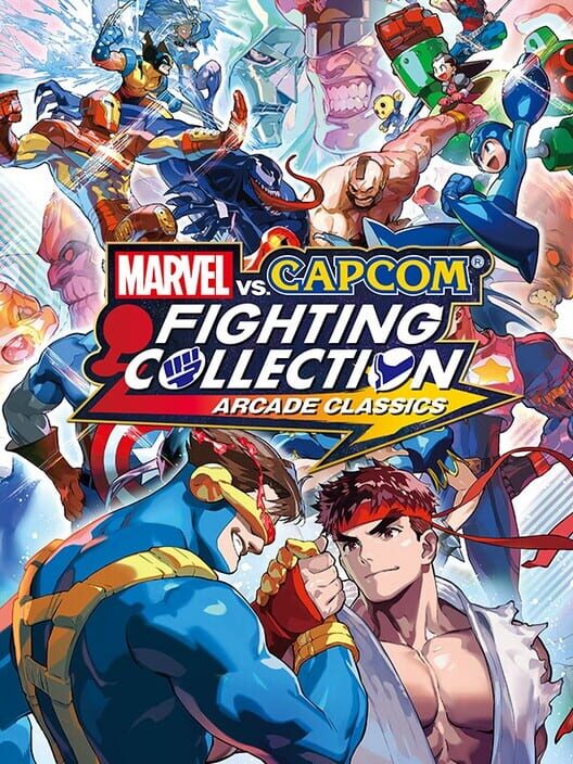 Copertina ufficiale del videogioco Marvel vs. Capcom Fighting Collection: Arcade Classics