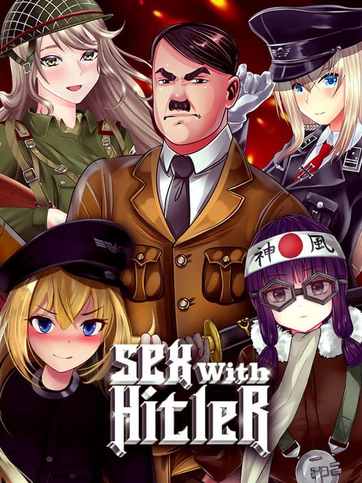 Copertina ufficiale del videogioco Sex with Hitler.
