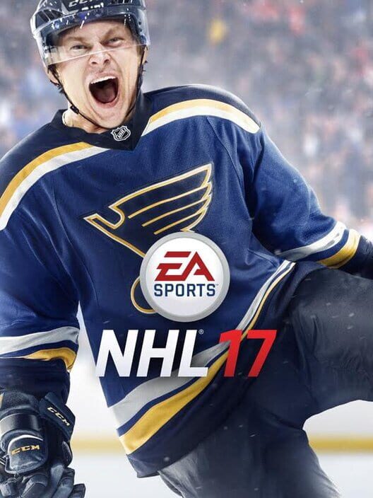 Copertina del videogioco NHL 17.