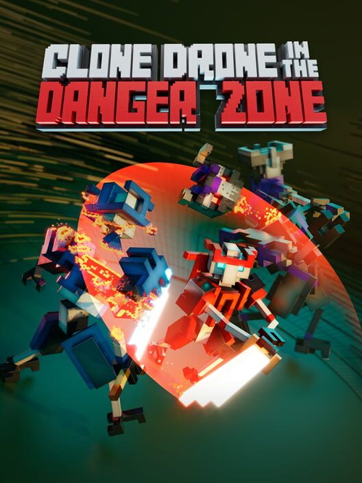 Copertina del videogioco Clone Drone in the Danger Zone