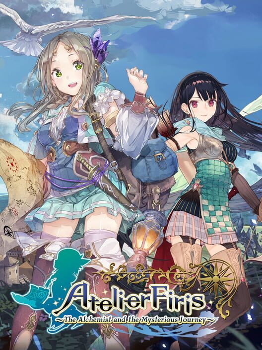 Copertina ufficiale del videogioco Atelier Firis: The Alchemist and the Mysterious Journey