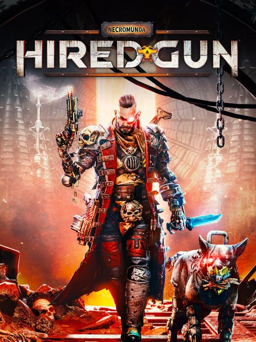 Copertina ufficiale del videogioco Necromunda: Hired Gun.