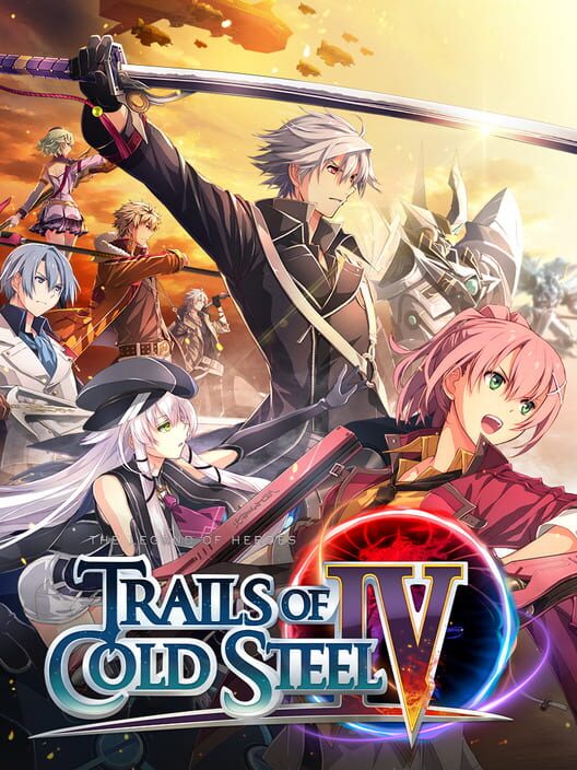 Copertina ufficiale del videogioco The Legend of Heroes: Trails of Cold Steel IV