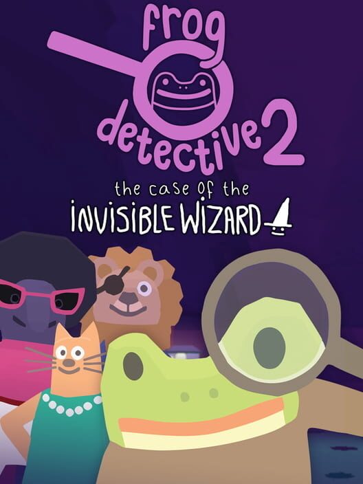 Copertina ufficiale del videogioco Frog Detective 2: The Case of the Invisible Wizard