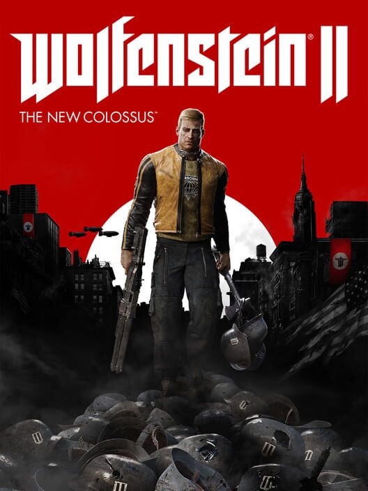 Copertina ufficiale del videogioco Wolfenstein II: The New Colossus