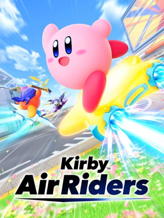 Copertina ufficiale del videogioco Kirby Air Riders