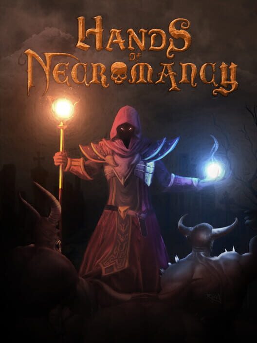 Copertina ufficiale del videogioco Hands of Necromancy