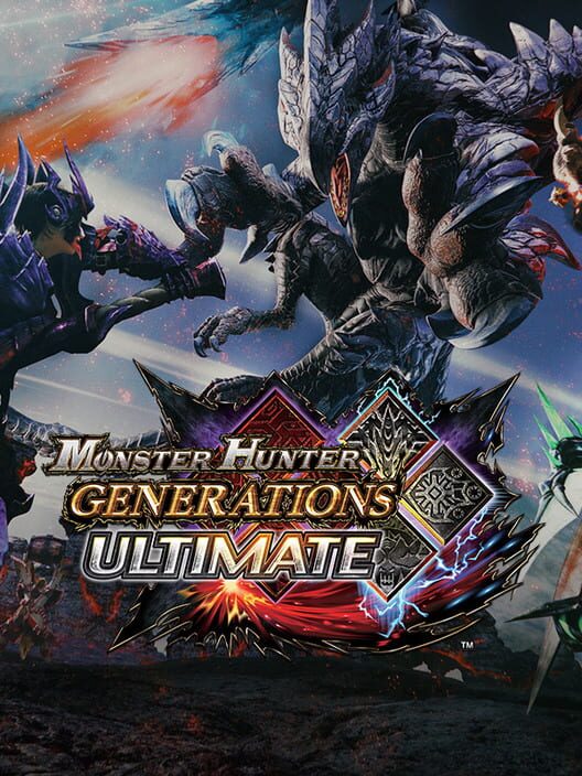 Copertina ufficiale del videogioco Monster Hunter Generations Ultimate