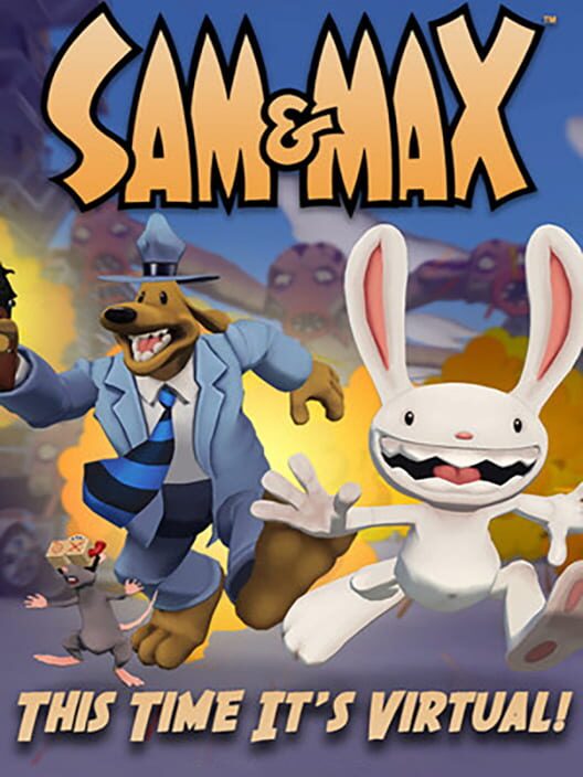 Copertina del videogioco Sam & Max: This Time It's Virtual!