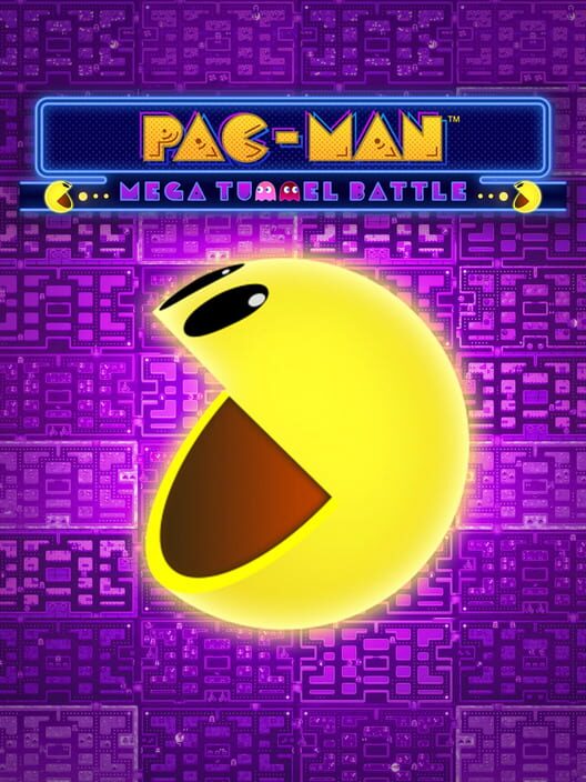 Copertina ufficiale del videogioco Pac-Man: Mega Tunnel Battle