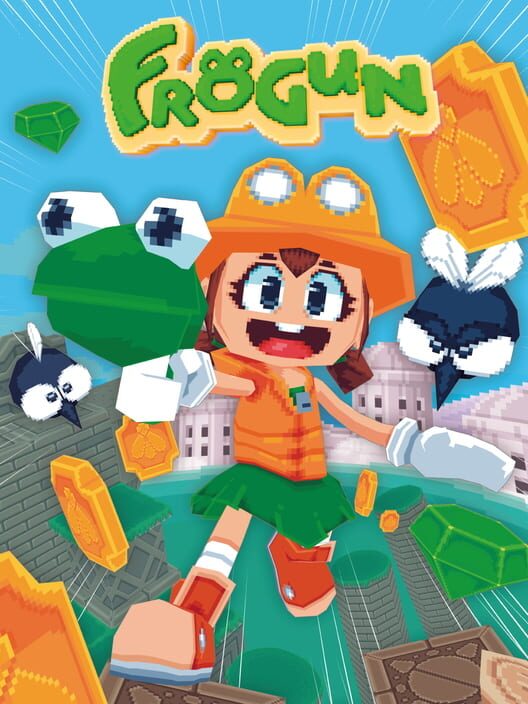 Copertina ufficiale del videogioco Frogun