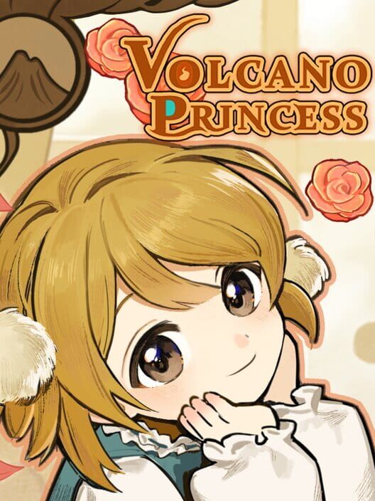 Copertina ufficiale del videogioco Volcano Princess.
