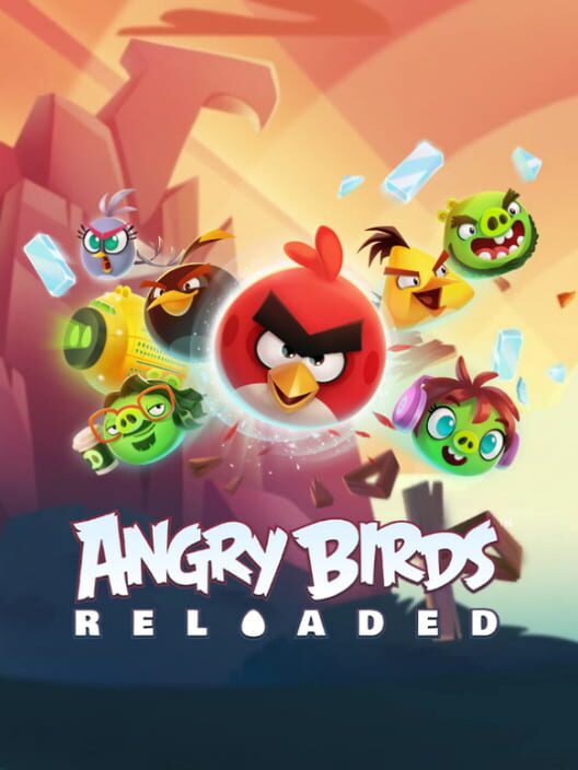 Copertina ufficiale del videogioco Angry Birds Reloaded