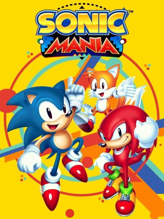 Copertina ufficiale del videogioco Sonic Mania