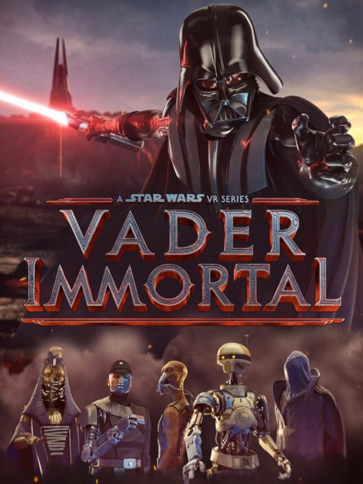 Copertina ufficiale del gioco Vader Immortal: A Star Wars VR Series