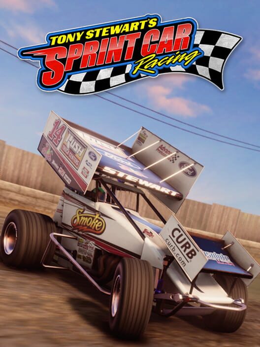 Copertina ufficiale del videogioco Tony Stewart's Sprint Car Racing.