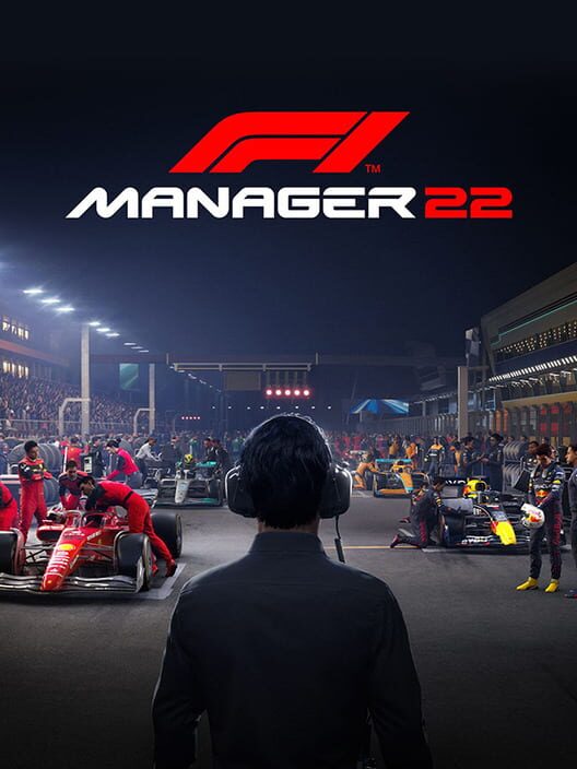 Copertina ufficiale del videogioco F1 Manager 2022