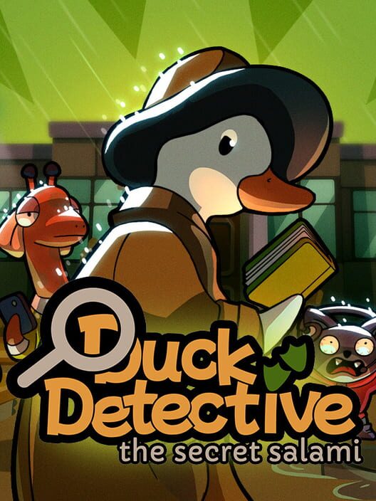 Copertina del videogioco Duck Detective: The Secret Salami