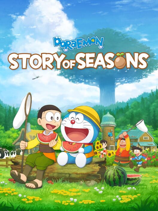 Copertina ufficiale del videogioco Doraemon: Story of Seasons